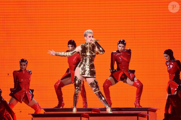 Katy Perry à Taipei, le 4 avril 2018.
