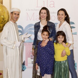 Exclusif - Mohamed, Marie-Victoire Debré et sa fille Lila Marianne et Stacey Debré et sa fille Vivienne