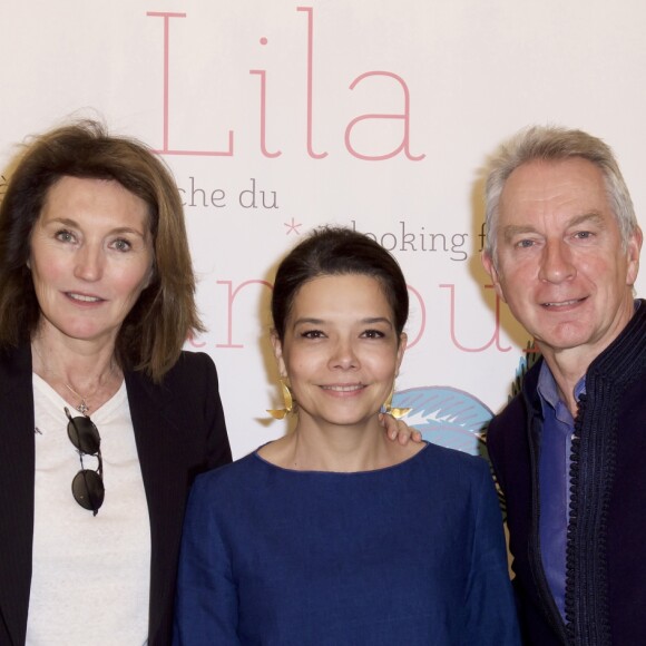 Exclusif - Cecilia Attias, Sophie Douzal-Sarkozy et Jean-Claude Messant (Directeur Général du Royal Mansour Marrakech)