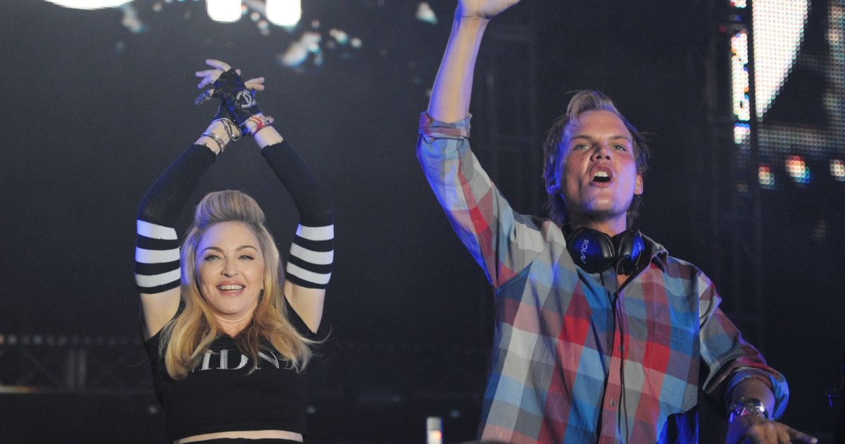 EXCLUSIVE - Madonna, Avicii Lors De L'Ultra Music Festival 2012 Durant ...