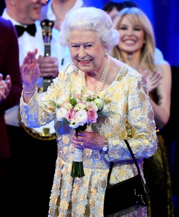 Concert au théâtre Royal Albert Hall à l'occasion du 92e anniversaire de la reine Elizabeth II d'Angleterre à Londres le 21 avril 2018.