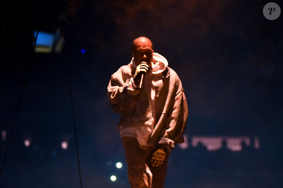 Kanye West en concert au Madison Square Garden à New York. Le 5 septembre 2016.