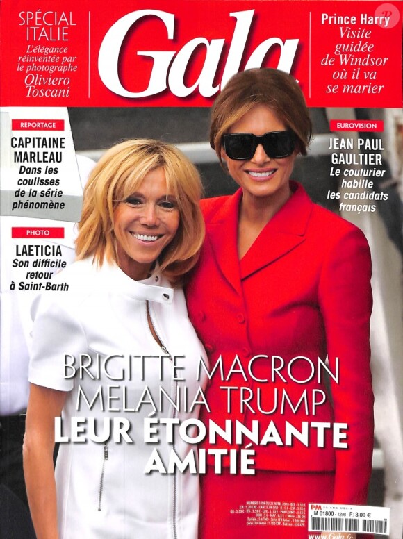 Couverture du magazine "Gala", numéro du 25 avril 2018.