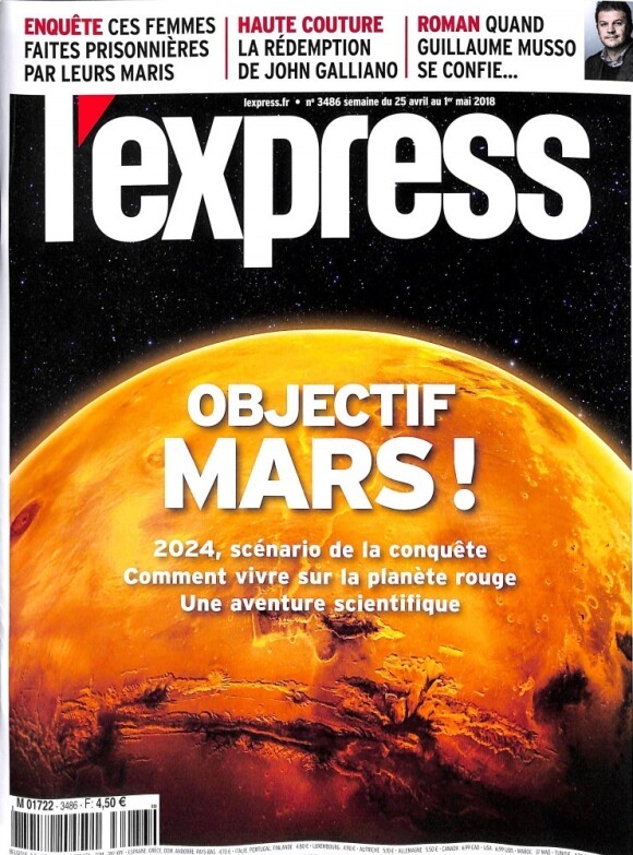 L'Express, en kiosques le 25 avril 2018.