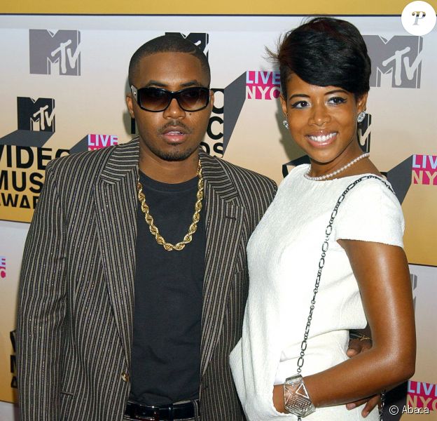 Nas et Kelis (wearing a Chanel bracelet) aux MTV Video Music Awards 2006.