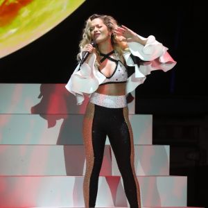 Rita Ora aux German Music Awards 2018. Berlin, le 12 avril 2018.