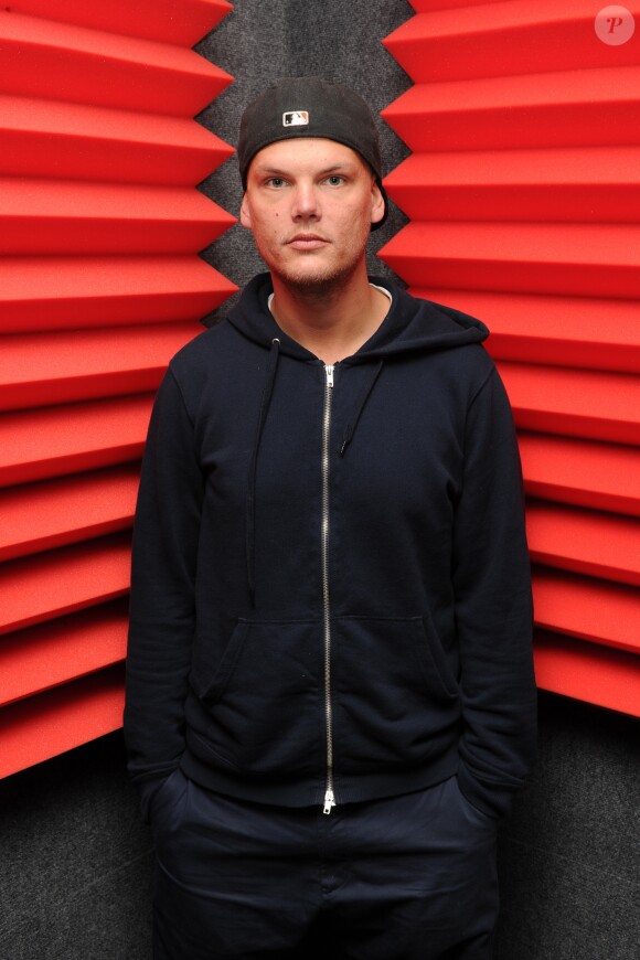 Le DJ Avicii sur Radio Y-100 à Fort Lauderdale le 12 février 2016.