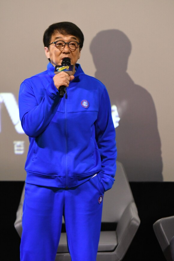 Jackie Chan à la première du film "Green Heroes" à Shanghai, Chine, le 22 avril 2018. © TPG/Zuma Press/Bestimage