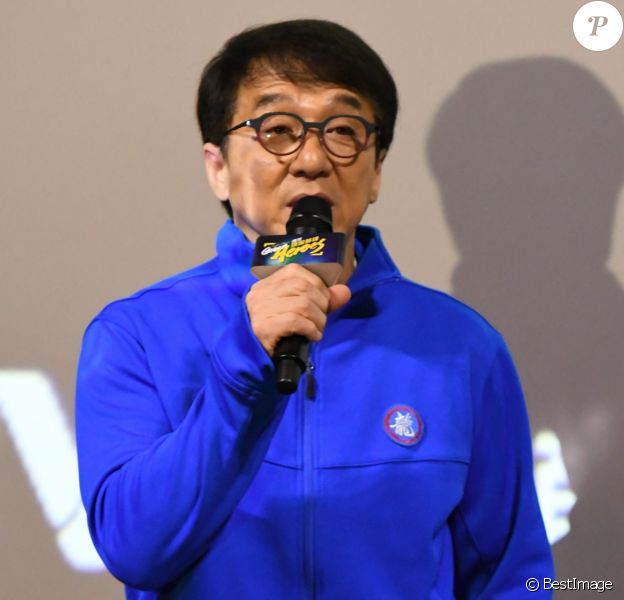 Jackie Chan à la première du film "Green Heroes" à Shanghai, Chine, le 22 avril 2018. © TPG/Zuma Press/Bestimage