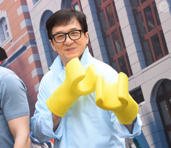 Jackie Chan - Promotion du film ‘Ninjago' à Legoland à San Diego, le 14 septembre 201
