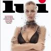 Eva Herzigova en couverture du magazine Lui. Numéro de printemps 2018.