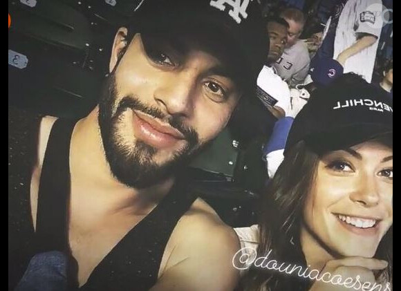 Dounias Coesens et Marwann Berreni de "Plus belle la vie" à Chicago, Instagram, mai 2018