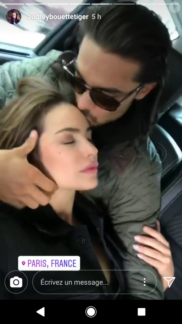 Julien Guirado et Audrey - Instagram, mai 2018