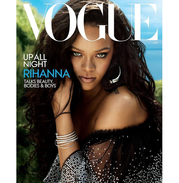 Rihanna star du nouveau numéro du Vogue anglais, ce mois de juin 2018.