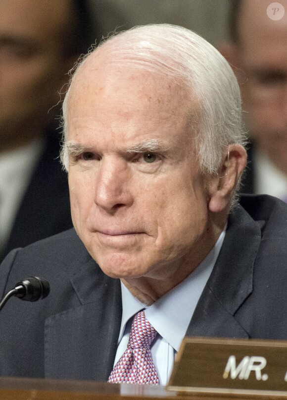 John McCain - Témoignages devant le Comité des forces armées du Sénat des Etats-Unis à Washington, le 13 juin 2017.