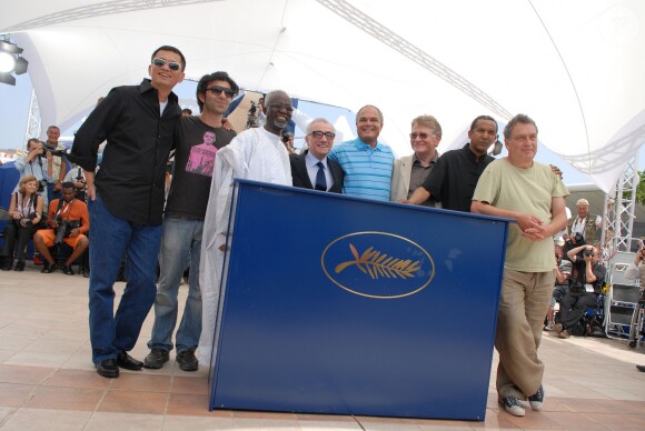 Wong Kar Wai, Fatih Akin, Souleyman Cisse, Martin Scorsese, Ahmed El Maanouni, Ermanno Olmi, Adberrahmane Sissako, Stephen Frears à Cannes en mai 2007.