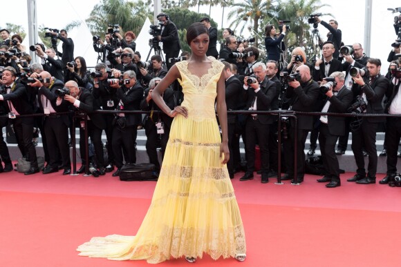 Leomie Anderson - Montée des marches du film « Yomeddine » lors du 71ème Festival International du Film de Cannes. Le 9 mai 2018 © Borde-Jacovides-Moreau/Bestimage