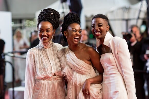 Sheila Munyiva, Wanuri Kahiu,Samantha Mugatsia - Montée des marches du film « Leto » lors du 71ème Festival International du Film de Cannes. Le 9 mai 2018 © Borde-Jacovides-Moreau/Bestimage