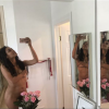 Rosario Dawson fête ses 39 ans en toute légèreté, posant dénudée sur Instagram, ce 10 mai 2018.