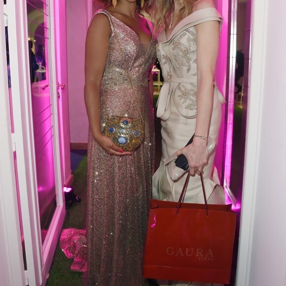 Exclusif - Alicia Fall et Tonya Kinzinger - Soirée "In The Air" et ses époustoufants magiciens à la Suite Sandra & Co lors du 71e Festival International de Cannes le 10 mai 2018. © Giancarlo Gorassini/Bestimage