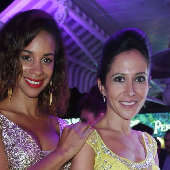 Exclusif - Alicia Fall et Fabienne Carat - Soirée "In The Air" et ses époustoufants magiciens à la Suite Sandra & Co lors du 71e Festival International de Cannes le 10 mai 2018. © Giancarlo Gorassini/Bestimage