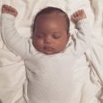 Première photo de Saint West, le fils de Kim Kardashian et Kanye West, publiée sur le compte Instagram de sa mère en février 2016.