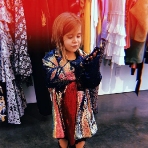 Penelope Disick, la fille de Kourtney Kardashian et Scott Disick. Mai 2018.