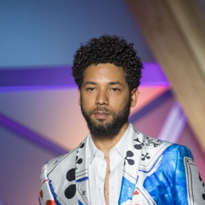 Jussie Smollett lors du défilé de mode "Fashion For Relief" lors du Festival International du Film de Cannes, France, le 13 mai 2018 © Cyril Moreau/Bestimage