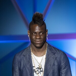 Mario Balotelli lors du défilé de mode "Fashion For Relief" lors du Festival International du Film de Cannes, France, le 13 mai 2018 © Cyril Moreau/Bestimage