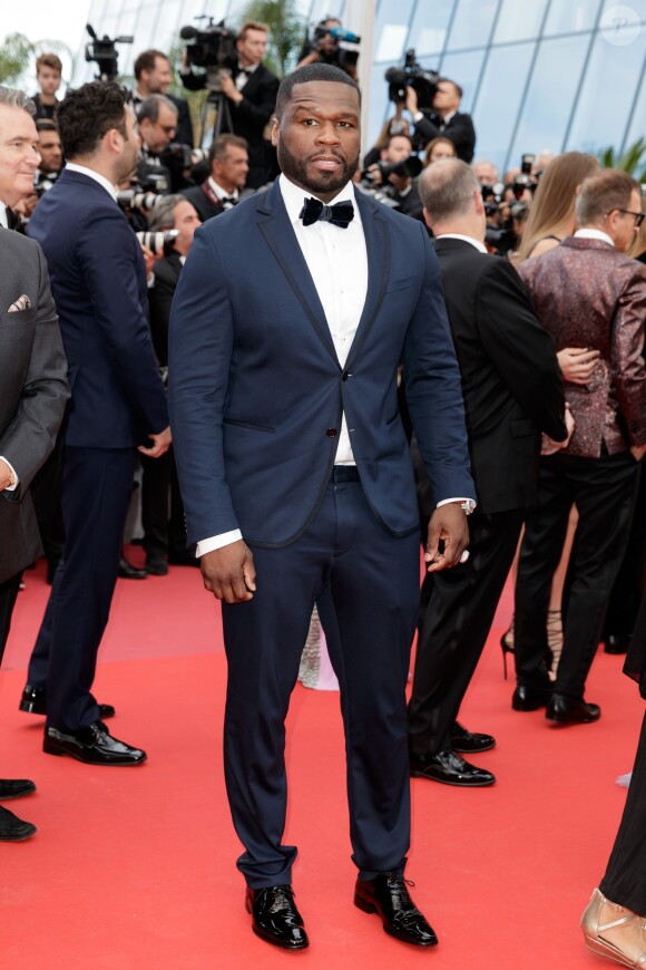 50 Cent (Curtis James Jackson) - Montée des marches du film "'Solo: A Star Wars Story' " lors du 71ème Festival International du Film de Cannes le 15 mai 2018. © Jacovides/Borde/Moreau/Bestimage