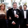 John Travolta et sa femme Kelly Preston - Montée des marches du film "'Solo: A Star Wars Story' " lors du 71ème Festival International du Film de Cannes le 15 mai 2018. © Jacovides/Borde/Moreau/Bestimage