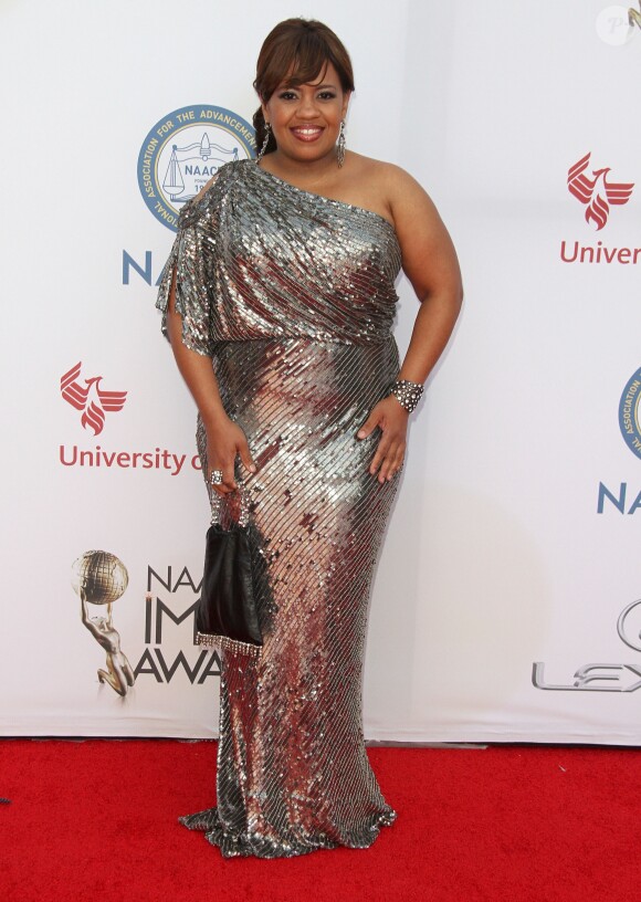 Chandra Wilson à la 46ème cérémonie annuelle des "NAACP Image Awards" au Pasadena Civic Auditorium à Pasadena, le 6 février 2015.