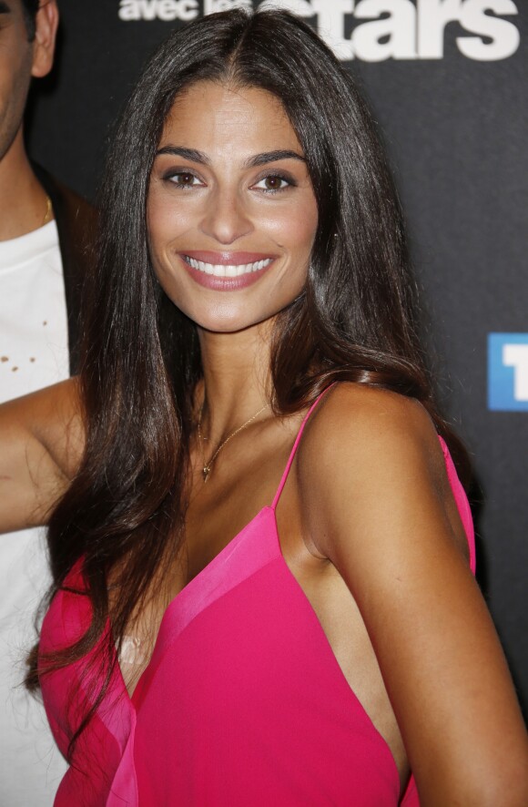 Tatiana Silva - Photocall de la présentation du jury et des nouveaux couples de "Danse avec les Stars" au siège de TF1 à Boulogne-Billancourt le 28 septembre 2017 © Christophe Aubert via Bestimage