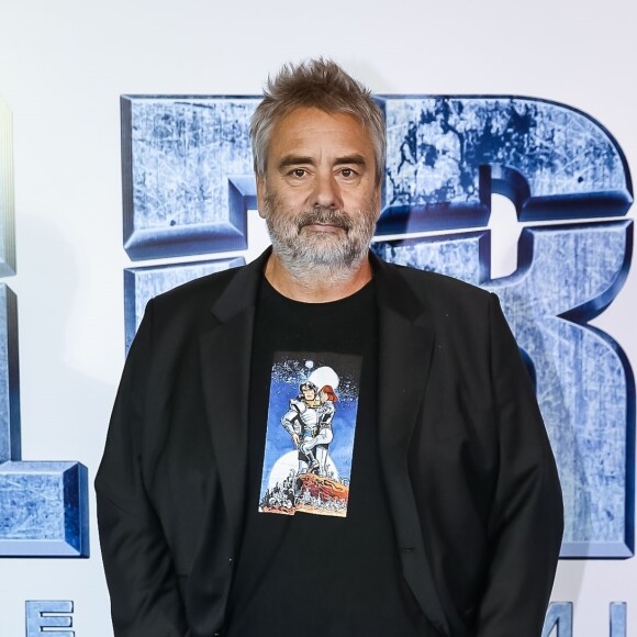 Luc Besson à la première de "Valerian et la Cité des milles planètes" à Sao Paulo au Brésil, le 3 août 2017