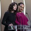 Ava DuVernay, membre du jury et Asia Argento qui a prononcé un discours incendiaire contre Harvey Weinstein - Cérémonie de clôture du 71ème Festival International du Film de Cannes le 19 mai 2018. © Borde / Moreau / Bestimage