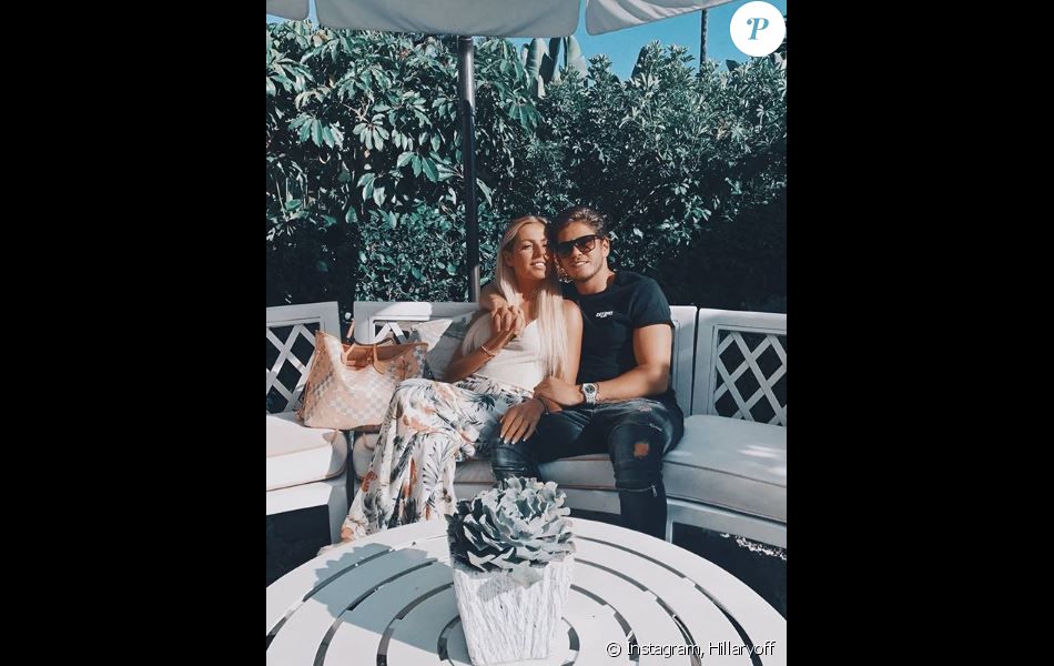 Hillary et Sébastien amoureux - Instagram, 26 avril 2018