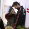 La chanteuse Shakira a accompagné ses parents, William Mebarak Chadid et Nidia del Carmen Ripoll Torrado, à l'aéroport JFK de New York, avec son mari Gerard Piqué et leurs enfants Milan et Sasha. Le 29 décembre 2017.