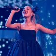 Ariana Grande lors de la cérémonie des Billboard Music Awards au MGM Grand Garden Arena de Las Vegas le 20 mai 2018