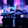 Ariana Grande lors de la cérémonie des Billboard Music Awards au MGM Grand Garden Arena de Las Vegas le 20 mai 2018