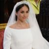 Meghan Markle et le prince Harry, duchesse et duc de Sussex, lors de leur mariage le 19 mai 2018 à Windsor.
