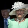Camilla Parker Bowles, duchesse de Cornouailles, lors de la garden party pour les 70 ans du prince Charles au palais de Buckingham à Londres. Le 22 mai 2018