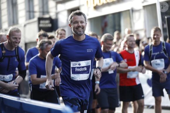 Le prince Frederik de Danemark participe au "Royal Run", organisée pour ses 50 ans à Copenhague, Danemark, le 21 mai 2018. Pour les 50 ans du prince héritier Frederik de Danemark, des courses étaient organisées dans les 5 grandes villes du pays.21/05/2018 - Copenhague