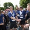 Le prince Frederik de Danemark participe au "Royal Run", organisée pour ses 50 ans à Aarhus, Danemark, le 21 mai 2018. Pour les 50 ans du prince héritier Frederik de Danemark, des courses étaient organisées dans les 5 grandes villes du pays.21/05/2018 - Aarhus