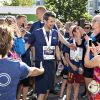 Le prince Frederik de Danemark participe au "Royal Run", organisée pour ses 50 ans à Aalborg, Danemark, le 21 mai 2018. Pour les 50 ans du prince héritier Frederik de Danemark, des courses étaient organisées dans les 5 grandes villes du pays.21/05/2018 - Aalborg