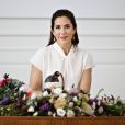La princesse Mary de Danemark remet des bourses à quelques étudiants d'Australie, de Copenhague, Danemark, le 17 mai 2018.