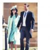 Le photographe Alexi Lubomirski et sa femme Giada lors du mariage du prince Harry et de Meghan Markle au château de Windsor le 19 mai 2018.