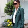 Victoria Beckham quitte sa boutique du quartier de Mayfair à Londres le 22 mai 2018.