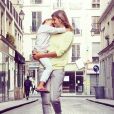 Alexandra Rosenfeld et sa fille Ava sur une photo publiée sur Instagram le 22 septembre 2017