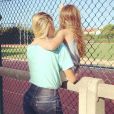 Alexandra Rosenfeld et sa fille Ava sur une photo publiée sur Instagram le 6 septembre 2017