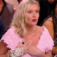 Tatiana Laurens laisse échapper un sein en plein direct ! "Ca arrive..."